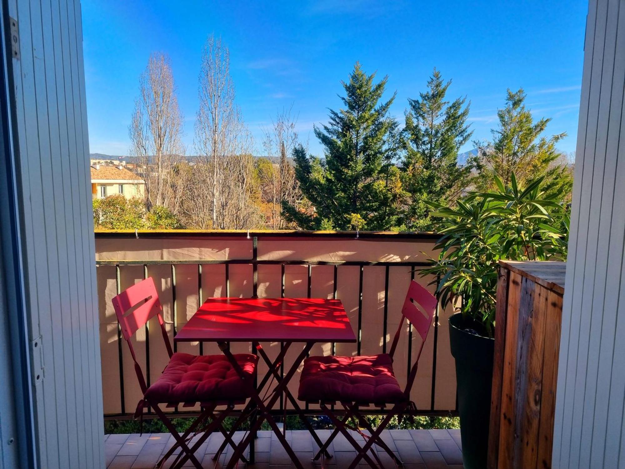 Appartement 2 Queenbed Parking Clim Wifi Aix-en-Provence Exterior foto
